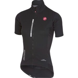Castelli Perfecto ROS Cycling Jersey Black Short Sleeve Women’s Size Small